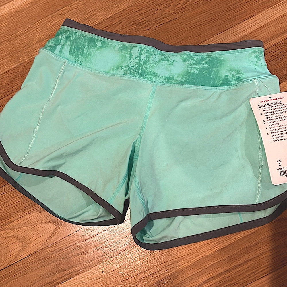 Brand new, never worn lululemon shorts, size 2